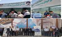 برپایی میز خدمت شرکت شهرک‌های صنعتی کرمان به مناسبت هفته صنایع کوچک